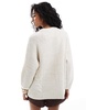 ONLY cable knit sweater in cream