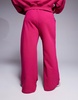 Weekend Collective Curve heavyweight straight leg sweatpants with pintuck in burgundy pink - part of a set