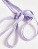 ASOS DESIGN tie side thong in purple