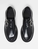 ASOS DESIGN monk shoes in black with chunky sole