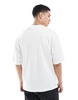 Bershka Oversized T-Shirt In White