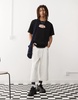 Aape By A Bathing Ape skater print t-shirt in black