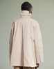 & Other Stories short trench jacket with strap funnel neck detail in beige