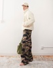 Aape By A Bathing Ape logo fleece sweatshirt in beige