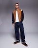 ASOS DESIGN washed vest in tan