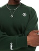 Aape By A Bathing Ape logo sweatshirt in dark green