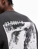 Another Influence oversized sweatshirt in black - part of a set