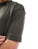 Brave Soul short sleeve premium T-shirt 300 gsm in khaki