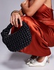 River Island quilted scoop bag in black