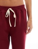 ASOS DESIGN contrast side stripe wide leg sweatpants