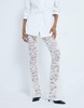 River Island lace flare pants in cream