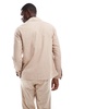 Jack & Jones Premium linen mix casual suit jacket in beige