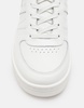 AllSaints Vix leather sneakers in white