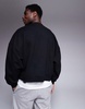 ASOS DESIGN heavyweight extreme oversized sweatshirt 400gsm in black