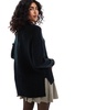 Vero Moda oversized high neck sweater in black