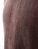 Bershka oversized mesh T-shirt jersey in brown