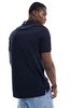 Tommy Hilfiger striped chest regular polo in navy