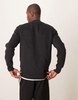 Calvin Klein Jeans minimal logo sweatshirt in black