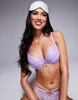 Ann Summers Compelling padded plunge bra in lilac