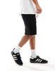 ADPT wide fit cargo short in black