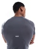Bershka slim fit t-shirt in gray