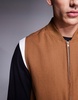 ASOS DESIGN washed vest in tan