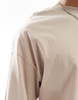 ADPT oversized t-shirt in beige