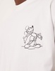 ASOS DESIGN Disney unisex boxy oversized heavyweight T-shirt with Mickey Mouse prints in white
