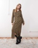 Reclaimed Vintage Maxi Shirt Dress In Check