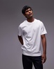 ARKET jersey t-shirt in white