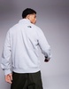 The North Face Box Half Dome Quarter Zip Sweatshirt in gray