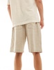 Bershka rustic shorts in sand