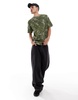Aape By A Bathing Ape short sleeve T-shirt in green camo