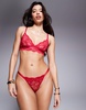 Ann Summers Sexy Lace string thong in red