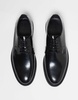 ASOS DESIGN lace up derby shoes in black