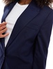 Bershka oversized blazer in navy