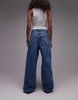 ARKET Amber barrel leg jeans in light washed blue