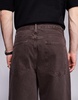 ASOS DESIGN super baggy pants in brown twill