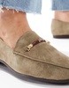 ALDO Francine loafers in olive suede