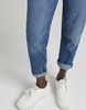 Bershka mom jean in dark stone