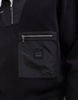 Armani Exchange half zip sweatshirt in black with zip pocket detailing - part of a set