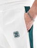 Bershka sport piped sweatpants in white - part of a set