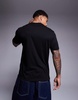 Armani Exchange chest logo t-shirt in black