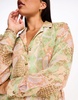 Vero Moda beach shirt in pastel snake print - part of a set