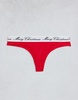 Brave Soul Christmas 3 pack thongs in naughty and nice print