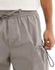 ADPT technical cargo short in beige