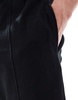 Bershka textured shorts in black - part of a set