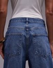 ARKET Amber barrel leg jeans in light washed blue