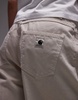 Carhartt WIP Brandon loose fit denim shorts in beige