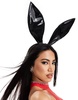 Ann Summers Halloween vinyl bunny ears headband in black